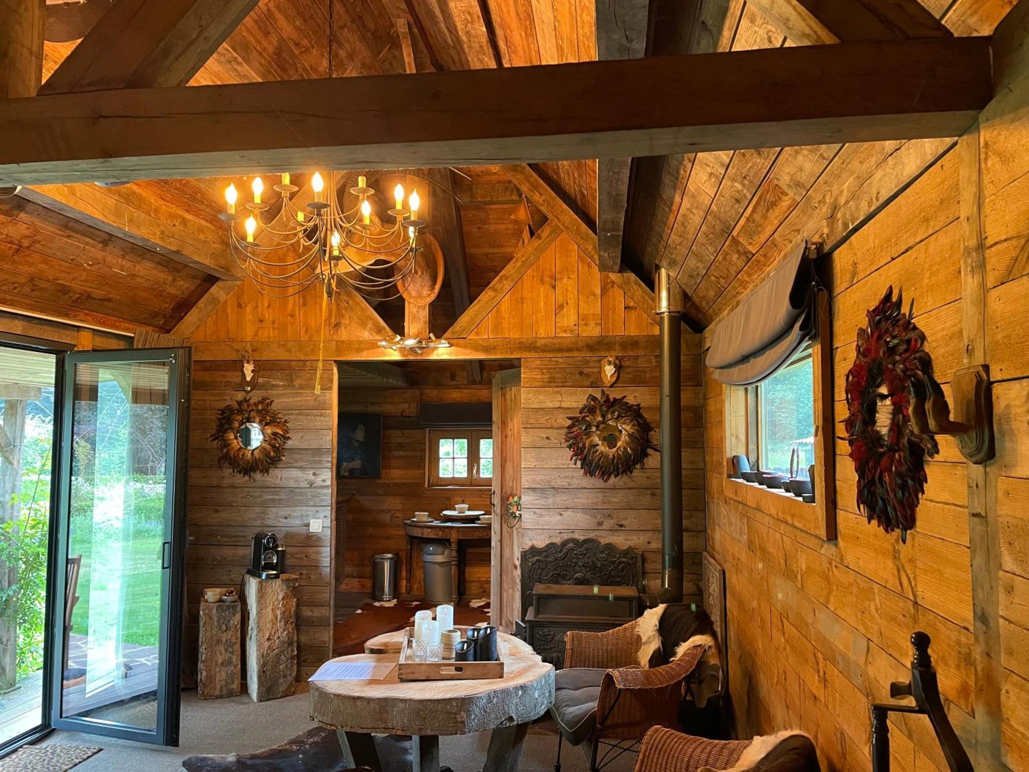 Cabane De L'R-Mitage Модав Экстерьер фото